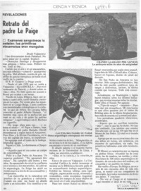 Retrato del padre Le Paige