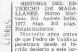 Historia del Estrecho de Magallanes