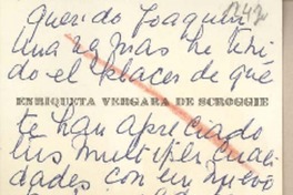 [Tarjeta] [1959], Santiago, [Chile] [a] Joaquín Edwards Bello