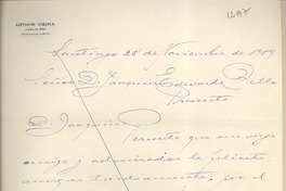 [Carta] 1959 octubre 28, Santiago, [Chile] [a] Joaquín Edwards Bello