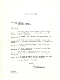 [Carta] 1957 dic. 13, [New York] [a] Doris Dana, New York