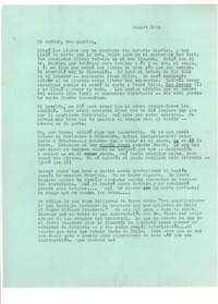 [Carta] [1960] ago. 10, [New York] [a] Esther de Cáceres, [Montevideo]