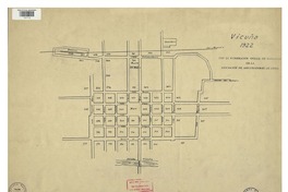 Vicuña con la numeración oficial de las manzanas [mapa] : Asociación de Aseguradores de Chile.