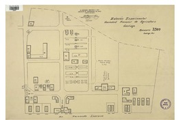 Estación Experimental Sociedad Nacional de Agricultura : manza 3709 Santiago sur [mapa] : Asociación de Aseguradores de Chile, Comité Incendio.