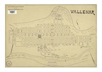 Vallenar con la numeración oficial de manzanas [mapa] de la Asociación de Aseguradores de Chile.
