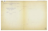 Comuna de Coltauco plano general [material cartográfico] : Dirección de Pavimentación Urbana Chile.