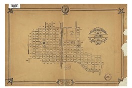 Plano de la ciudad de Linares con la numeración oficial de las manazanas [material cartográfico] : de la Asociación Chilena de Aseguradores Contra Incendio.