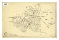 Loncoche con la numeración de manzanas oficial [material cartográfico] : Asociación Chilena de Aseguradores de Chile Comité Incendio