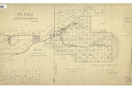 Plano Quepe-Calbuco  [material cartográfico]
