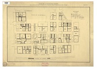 Plano de la ciudad de Valdivia con la numeración oficial de manzanas [mapa] : Asociación Chilena de Aseguradores contra incendios.