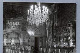 [Palacio Cousiño, vista del comedor]