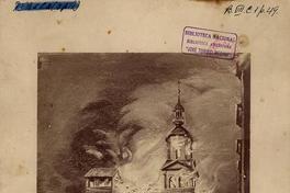 [Incendio de la Iglesia La Compañía de Jesús, 8 de diciembre de 1863, Santiago]