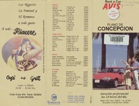 Plano de Concepción  [mapa] SERNATUR