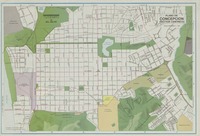 Plano urbano centro ciudad de Concepción