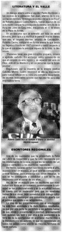 Literatura y el Valle