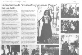 Lanzamiento de "En-Cantos y poesía de Pirque" fue un éxito
