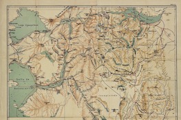 Cordilleras que circudan al lago Todos los Santos y a la hoya hidrográfica el Río Puelo