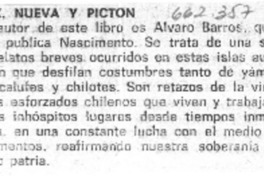 Lennox. Nueva y Picton  [artículo] Antonio Cárdenas Tabies.