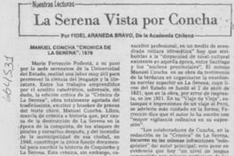 La Serena vista por Concha