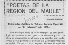 Poetas de la Región de Maule