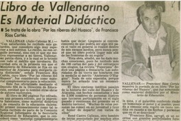 Libro de vallenarino es material didáctico
