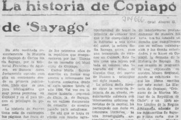 La historia de Copiapó de "Sayago"