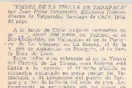 Fiesta de la Tirana de Tarapacá