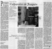 Valparaíso de Joaquín
