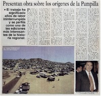 Presentan obra sobre los orígenes de la Pampilla : [entrevistas]