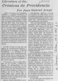 Crónicas de Providencia