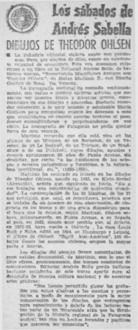 Dibujos e Theodor Ohlsen