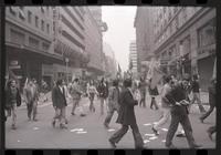 [Marcha en dirección a La Moneda] : Primero de mayo 1973