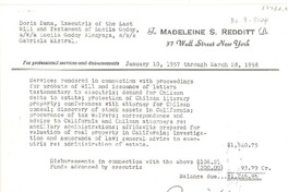 [Carta] 1958 mar. 28, New York [a] Doris Dana, [New York]