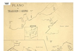 Plano de Traiguén i Quino
