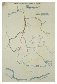 Proyectos limítrofes zona Alto Palena