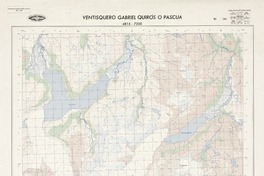 Ventisquero Gabriel Quirós o Pascua 4815 - 7300 [material cartográfico] : Instituto Geográfico Militar de Chile.
