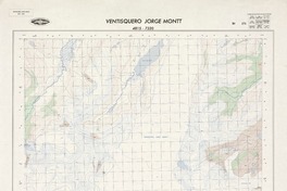 Ventisquero Jorge Montt 4815 - 7320 [material cartográfico] : Instituto Geográfico Militar de Chile.