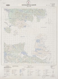 Ventisquero San Quintín 4645 - 7340 [material cartográfico] : Instituto Geográfico Militar de Chile.