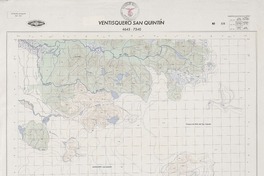 Ventisquero San Quintín 4645 - 7340 [material cartográfico] : Instituto Geográfico Militar de Chile.