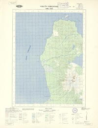 Volcán Corcovado 4300 - 7245 [material cartográfico] : Instituto Geográfico Militar de Chile.