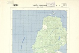 Volcán Corcovado 4300 - 7245 [material cartográfico] : Instituto Geográfico Militar de Chile.