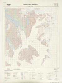 Ventisquero Bernardo 4830 - 7340 [material cartográfico] : Instituto Geográfico Militar de Chile.
