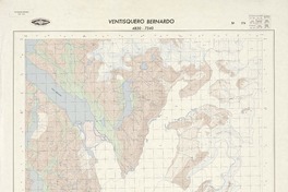 Ventisquero Bernardo 4830 - 7340 [material cartográfico] : Instituto Geográfico Militar de Chile.