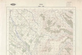 Upeo 3500 - 7100 [material cartográfico] : Instituto Geográfico Militar de Chile.
