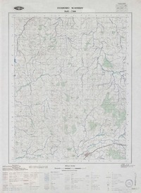 Teodoro Schmidt 3845 - 7300 [material cartográfico] : Instituto Geográfico Militar de Chile.