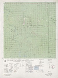 Río Zurdo 520000 - 705230 [material cartográfico] : Instituto Geográfico Militar de Chile.