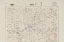 Sewell 3400 - 7015 [material cartográfico] : Instituto Geográfico Militar de Chile.