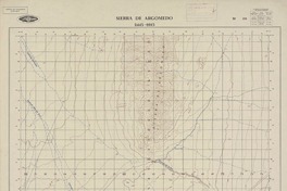 Sierra de Argomedo 2445 - 6915 [material cartográfico] : Instituto Geográfico Militar de Chile.