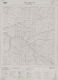 Sierra Garín Viejo 2715 - 6945 [material cartográfico] : Instituto Geográfico Militar de Chile.