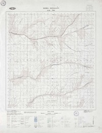 Sierra Murallón 2530 - 7000 [material cartográfico] : Instituto Geográfico Militar de Chile.